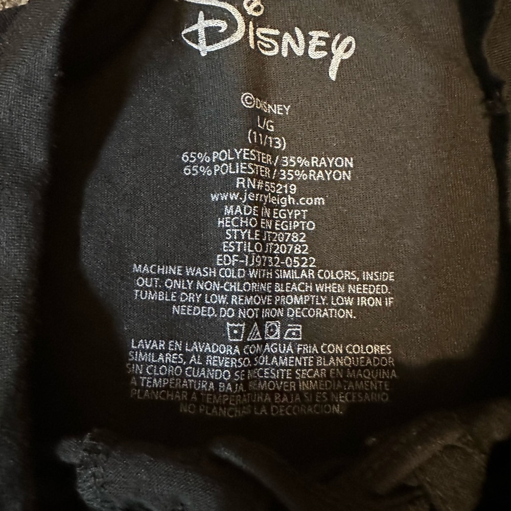 Disney Minnie Mouse Black Juniors/Women’s Tank Top - Picture 3 of 5